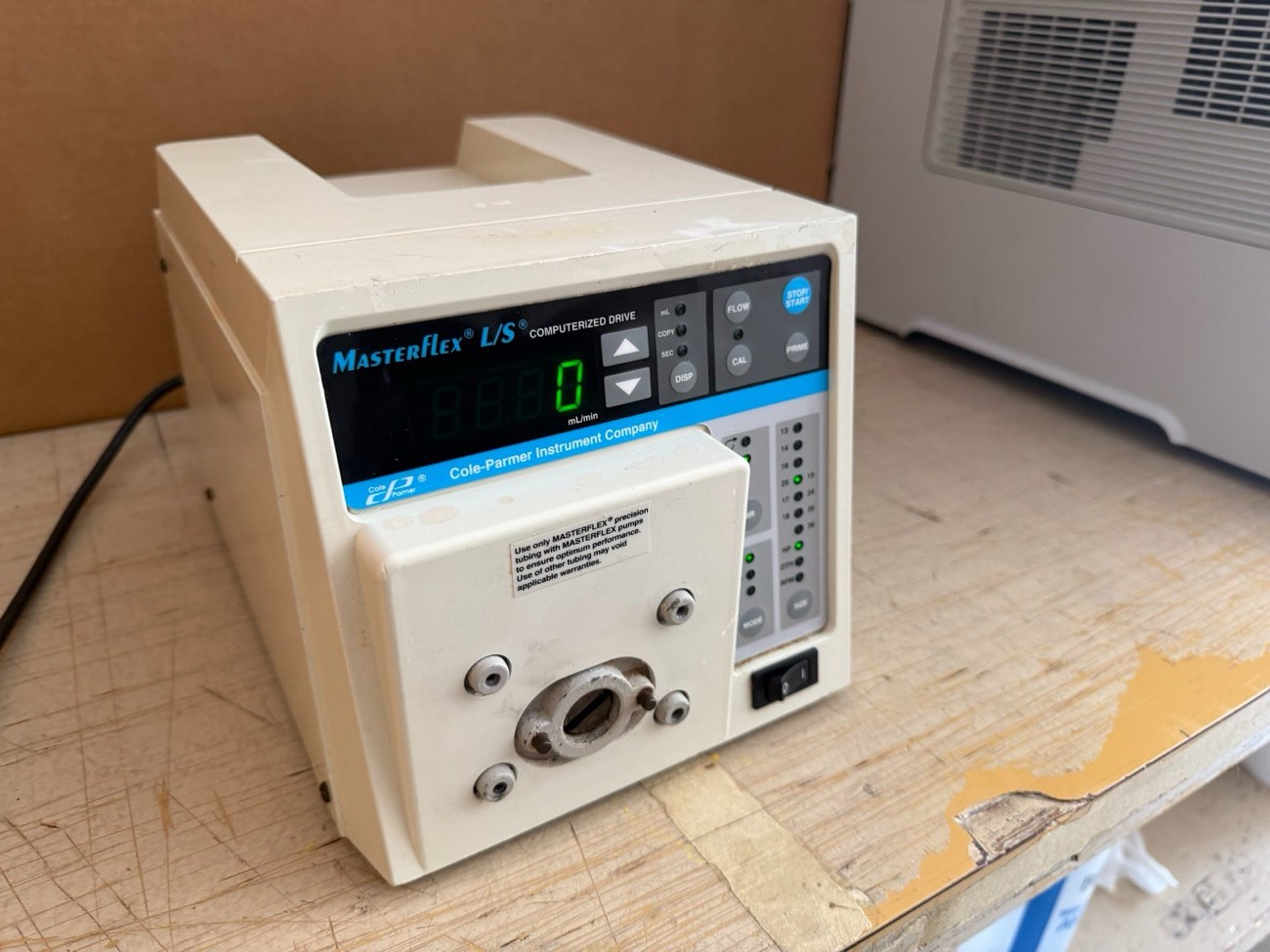 Cole-Parmer Masterflex 7550-20 Peristaltic Pump Controller 1.6-100 RPM - Tested — view 3