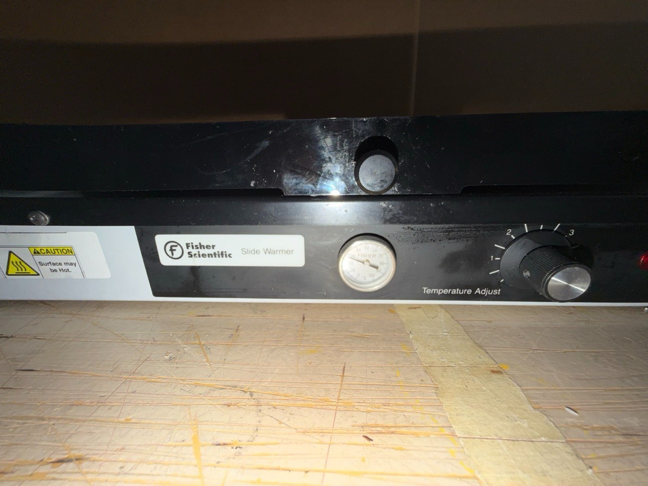Fisher Scientific Model 77 Slide Warmer Histology Heated Plate 12-594 Powers On — view 3