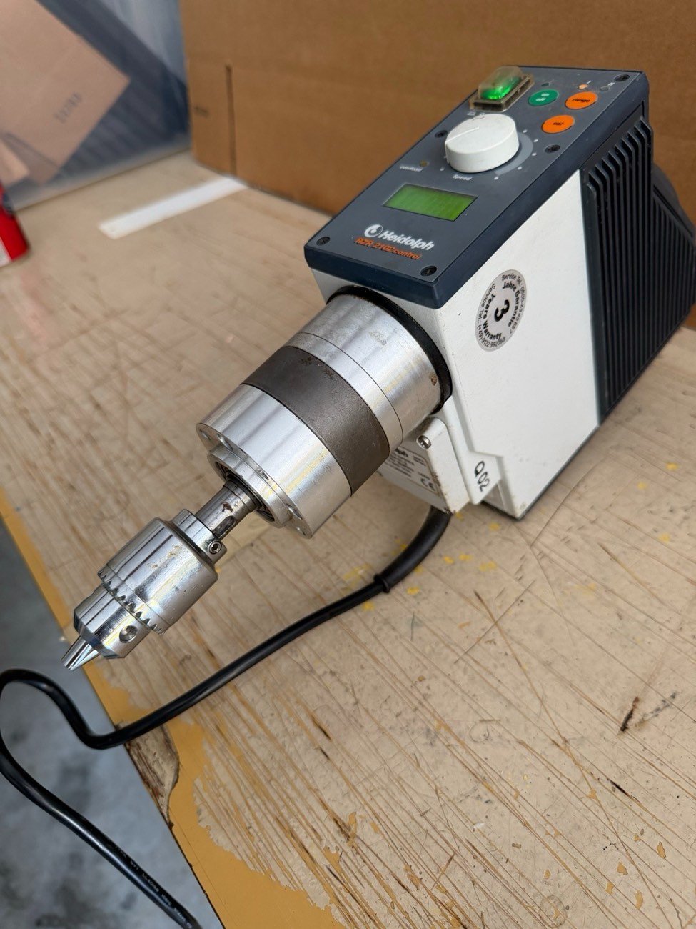 Heidolph RZR 2102 Control-Z Overhead Lab Stirrer Mixer w/ Chuck 115V 140W — view 3