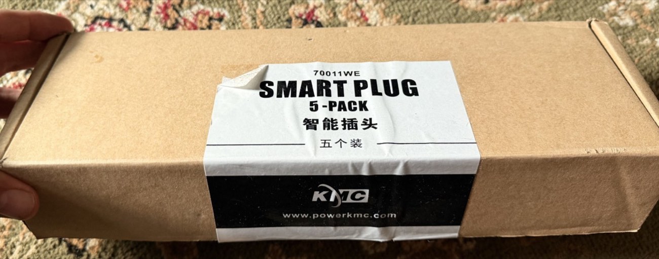 KMC 70011WE Smart Plug 5-Pack WiFi Outlet Alexa Google Home Energy Monitor 15A — view 2