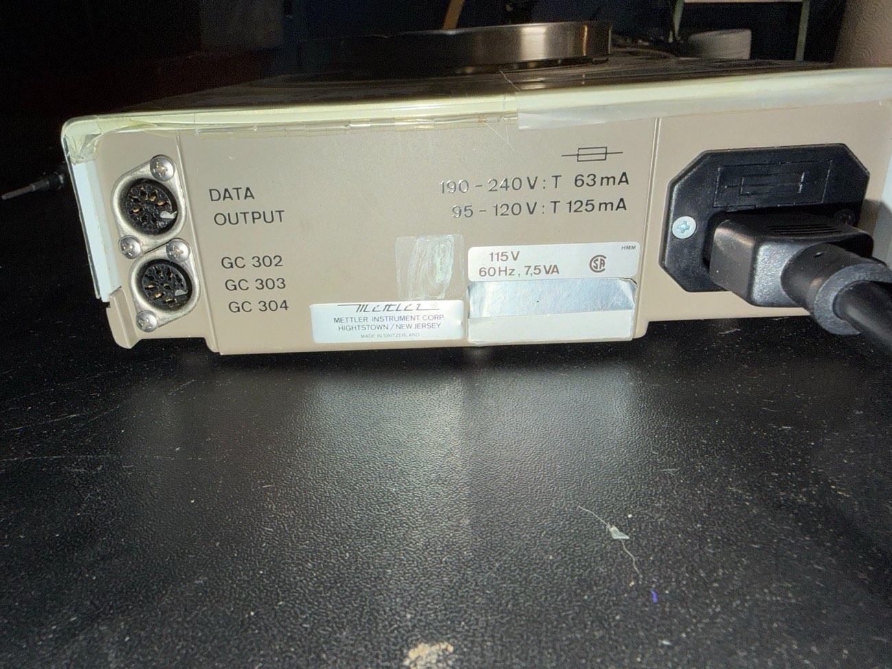 Mettler PE 200 Top Loading Precision Lab Balance Scale 200g - Powers On — view 4